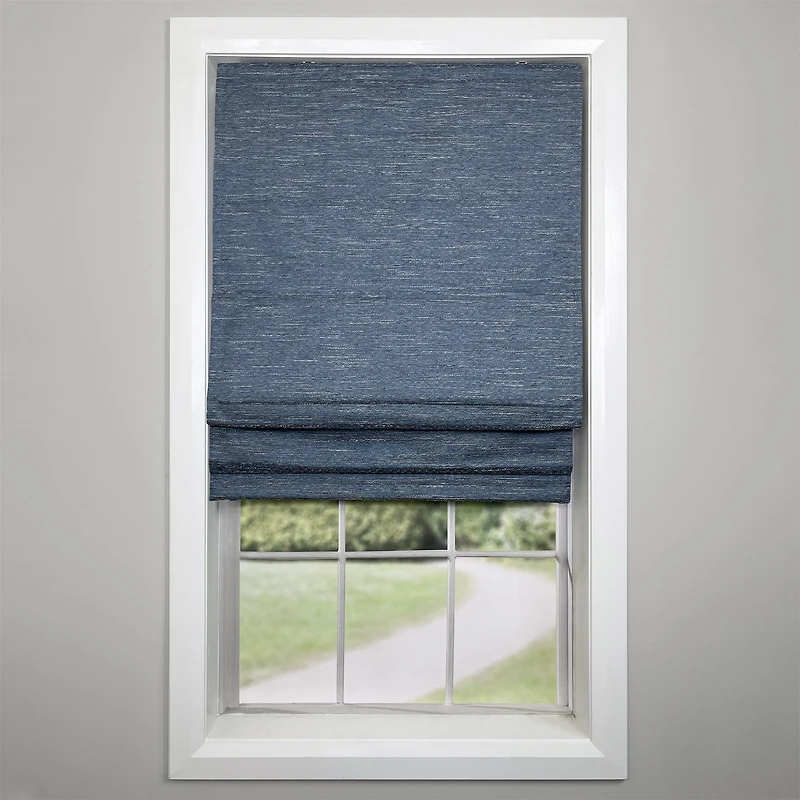 Caesar Cordless Roman Shades - Wedgwood