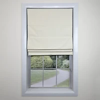 Augustus Cordless Roman Shades - Ivory