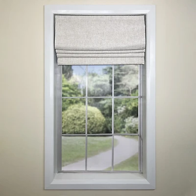 Augustus Cordless Roman Shades - Linen