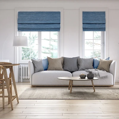 Caesar Cordless Roman Shades - Wedgwood