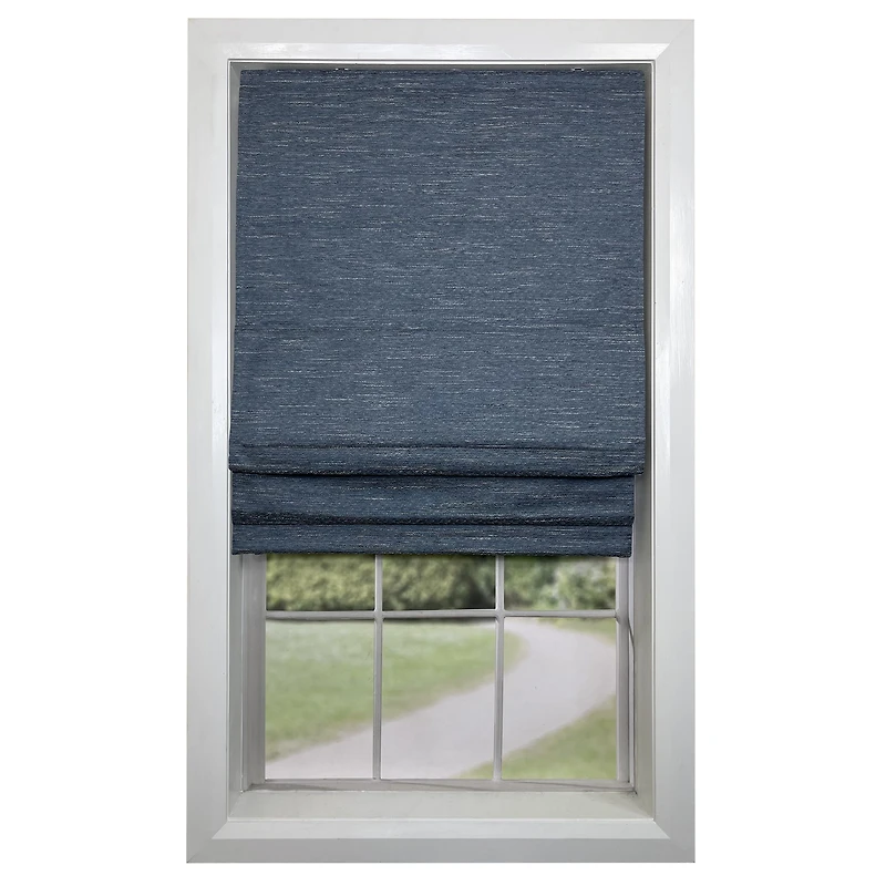 Caesar Cordless Roman Shades - Wedgwood