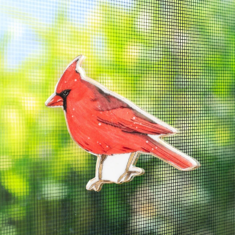 Cardinal Two-Sided Magnet Decor 3"