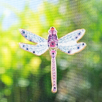 Dragonfly Two-Sided Magnet Decor - 3"