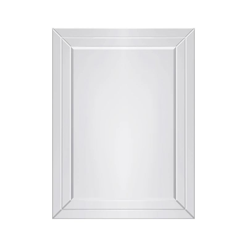 Bay All-Glass Rectangular Mirror