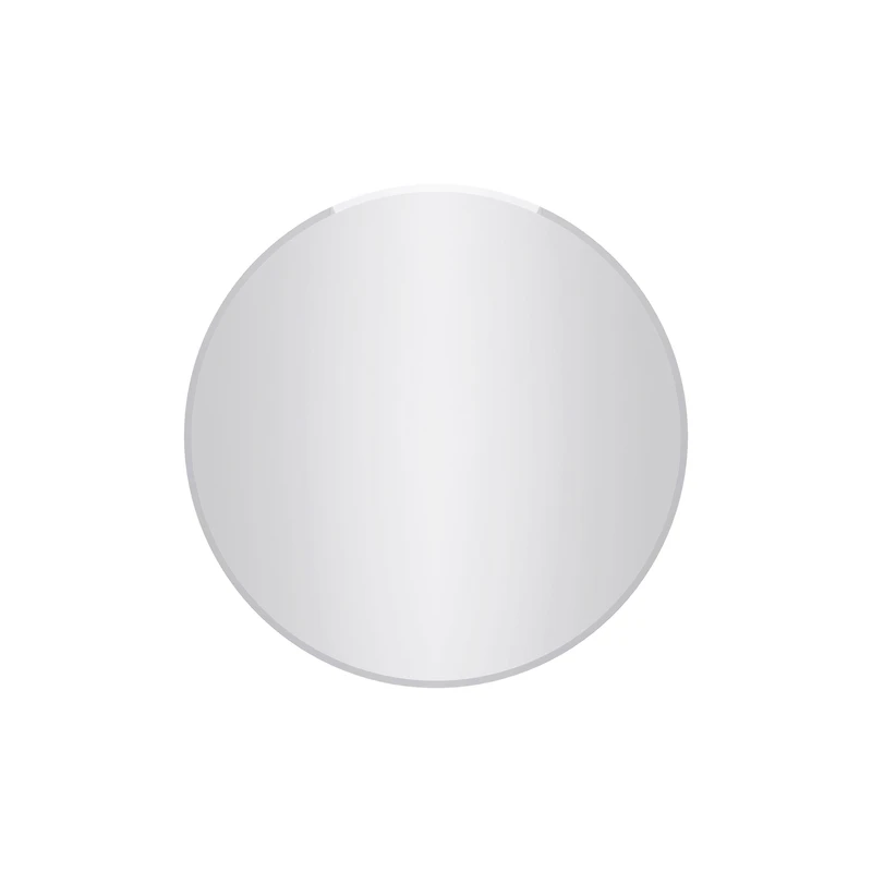 Cael Frameless Round Mirror