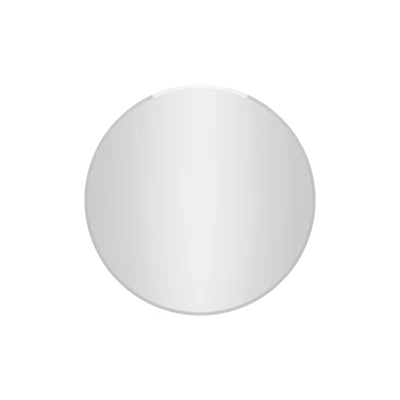 Cael Frameless Round Mirror