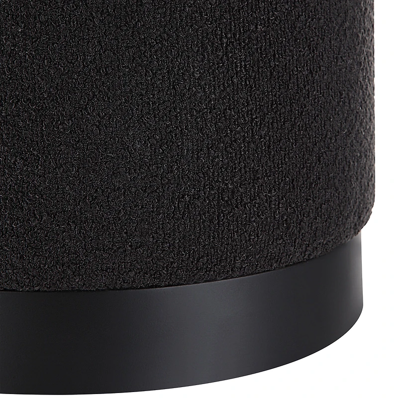 Pouf Castillo couleur noire