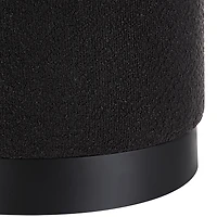 Pouf Castillo couleur noire
