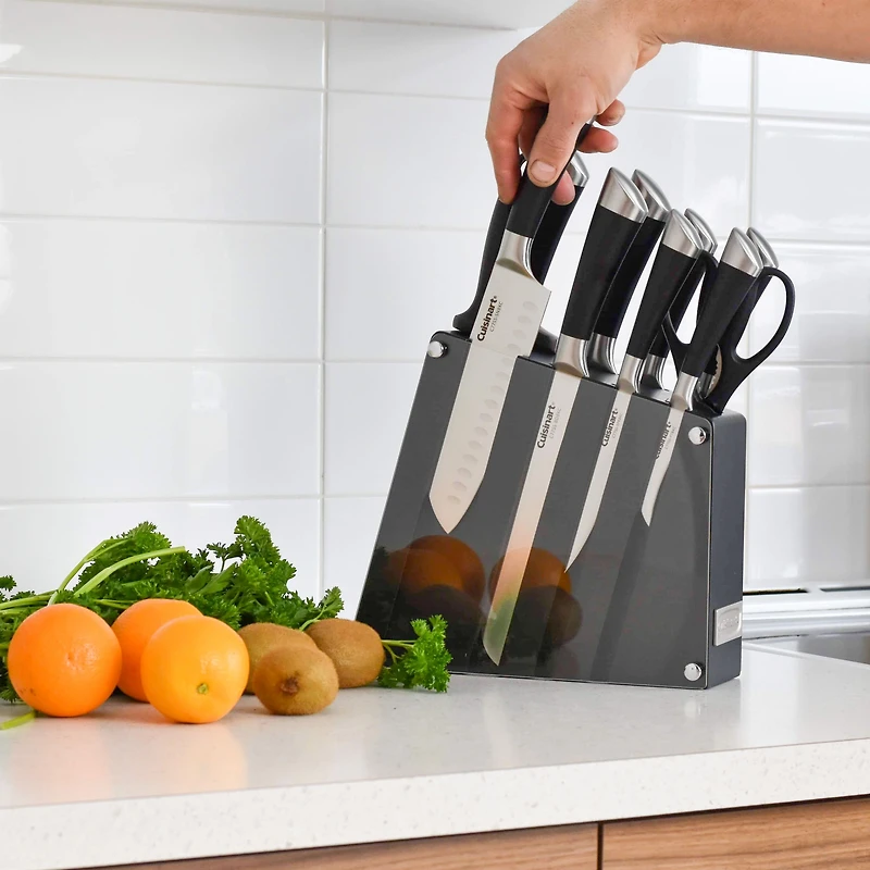 Cuisinart Ensemble bloc de couteaux en acier inoxydable, 11 pièces