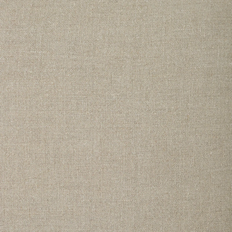 Jeté « Curtis » en coton tissé beige