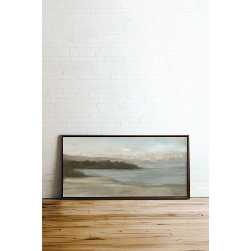 Calme Sur La Rive Art Mural