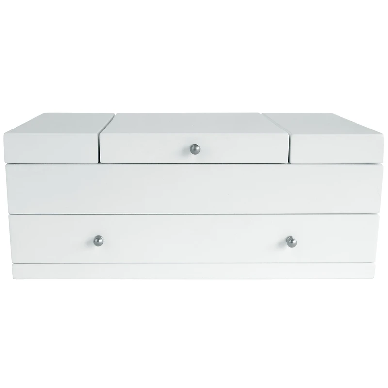 Mele and Co Everly Jewellery Box with Pink Interior