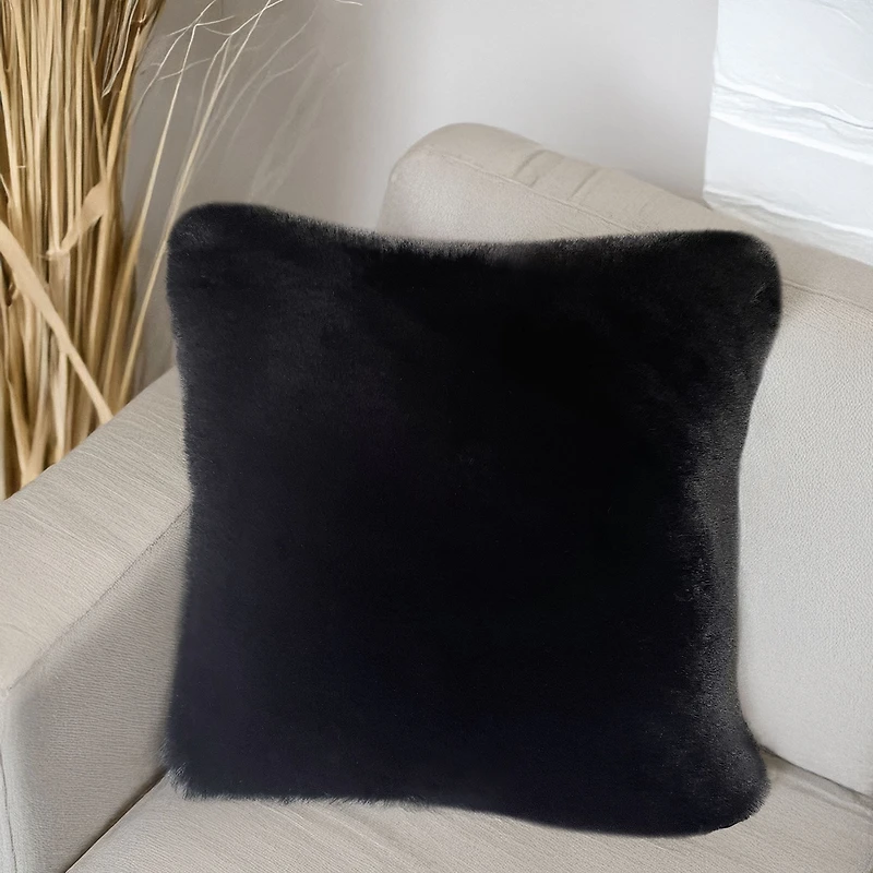Mink Faux Fur Cushion