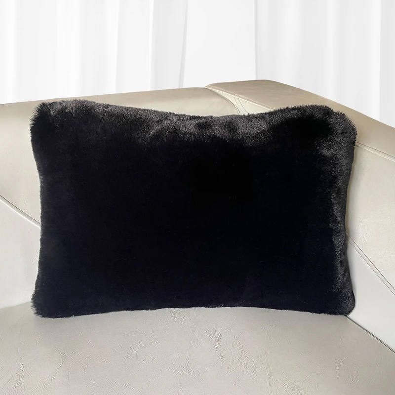 Mink Faux Fur Cushion
