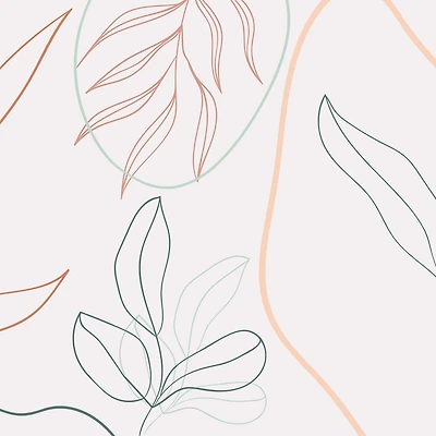 Papier peint mural « Floral Composition »