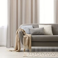 Girona Heavy Semi Sheer Grommet Panel