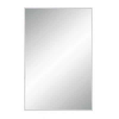 Orchid 35.5" Tall Rectangular Mirror, Matte White