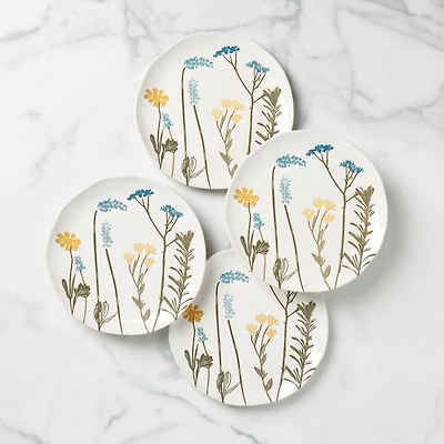 Wildflowers Accent Plates by Lenox, Set of 4