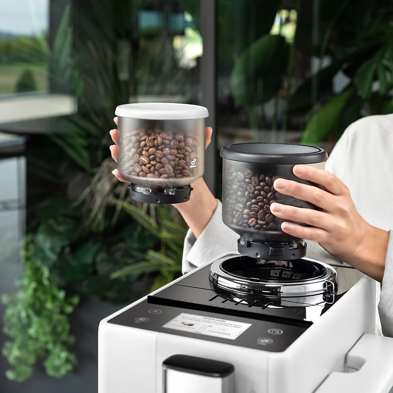 De'Longhi Rivelia Fully Automatic Espresso & Cappuccino Machine - White