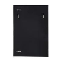 Miroir rectangulaire Cider en bronze brossé