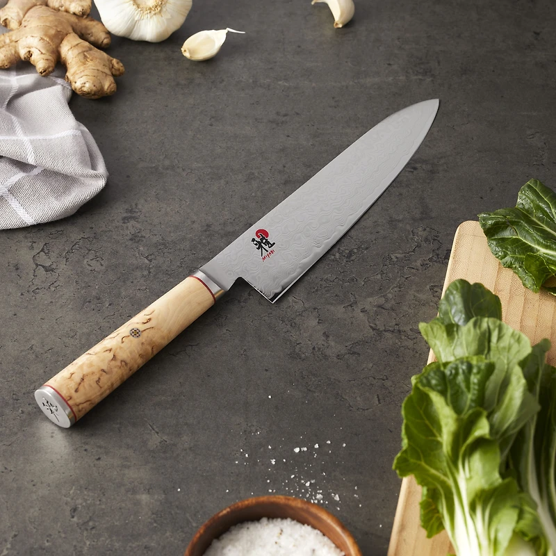 ZWILLING Miyabi 5000MCD Couteau Gyutoh, 8 po - Bois de bouleau