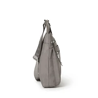 Sac à bandoulière « On Track » - gris argenté