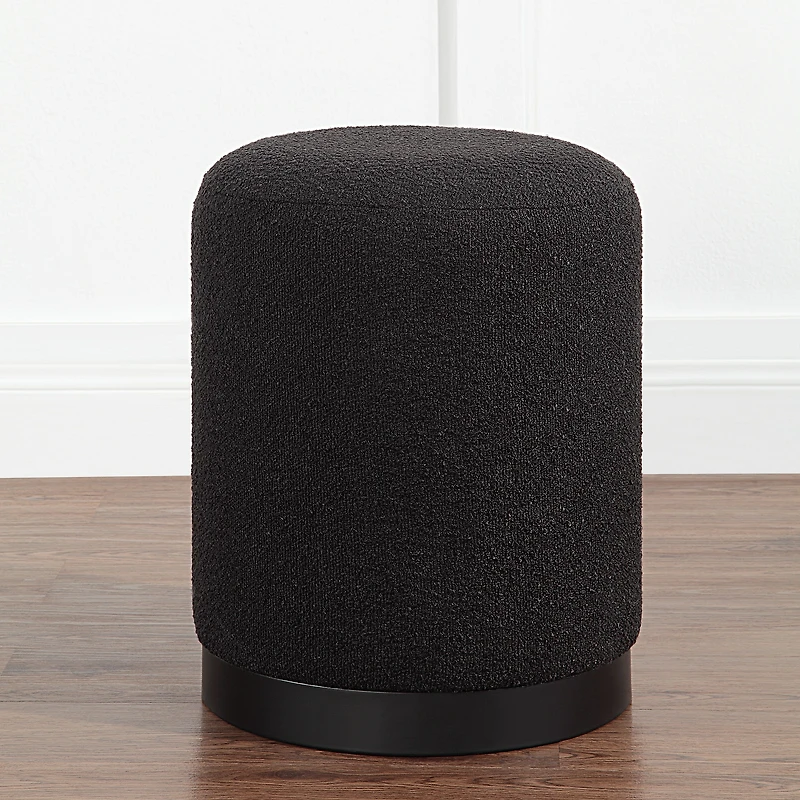 Pouf Castillo couleur noire