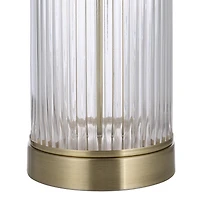 Set of 2 Ocala Glass Table Lamps
