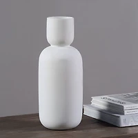 Vase Dior en céramique couleur blanche