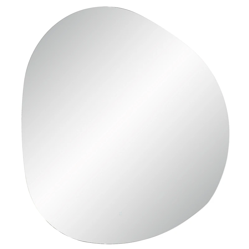 Terni 45" Tall Irregular LED Mirror, Clear