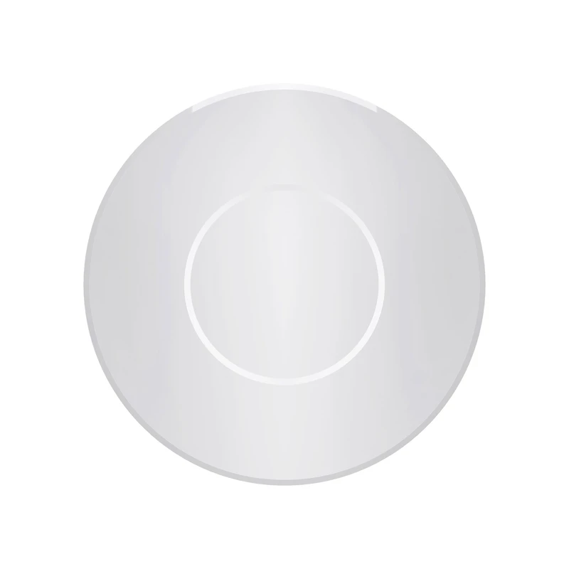 Reeve All-Glass Round Mirror