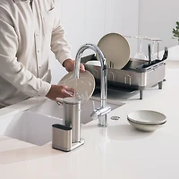 simplehuman Steel Frame Dishrack, Stainless Steel - Grey