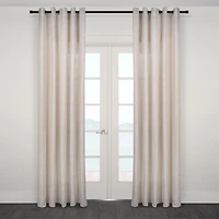 Spezia Heavy Semi Sheer Grommet Curtain