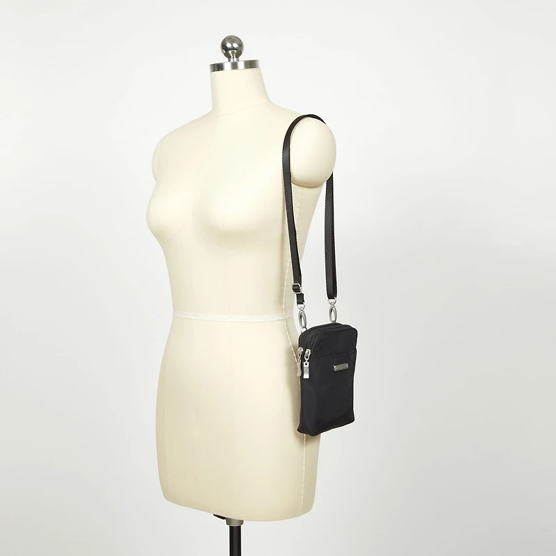 Sac à bandoulière « Take Two RFID Bryant » - gris argenté