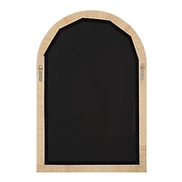 Tally 36" Tall Arch Rectangular Mirror, Natural