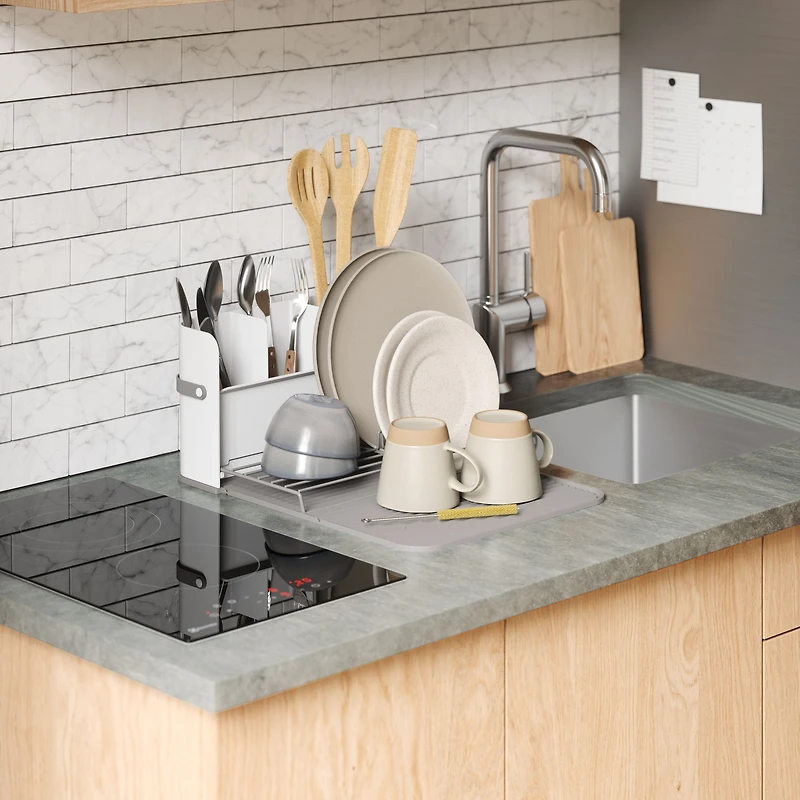 Umbra Sling Dishrack - White/Grey