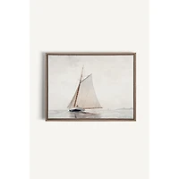 Oleka Marée Douce Framed Canvas Wall Art