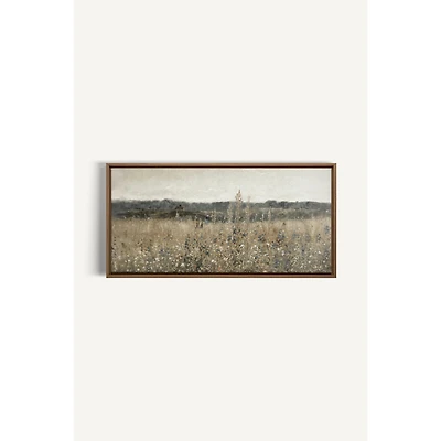 Oleka Souffle des prés Framed Canvas Wall Art