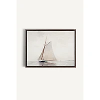 Oleka Marée Douce Framed Canvas Wall Art
