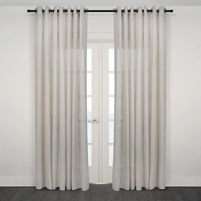 Vigo Extra Wide Sheer Jacquard Grommet Panel