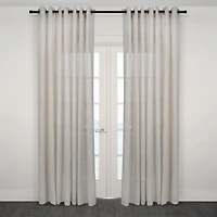 Vigo Extra Wide Sheer Jacquard Grommet Panel