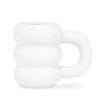 Tasse à bulles mate - Blanc