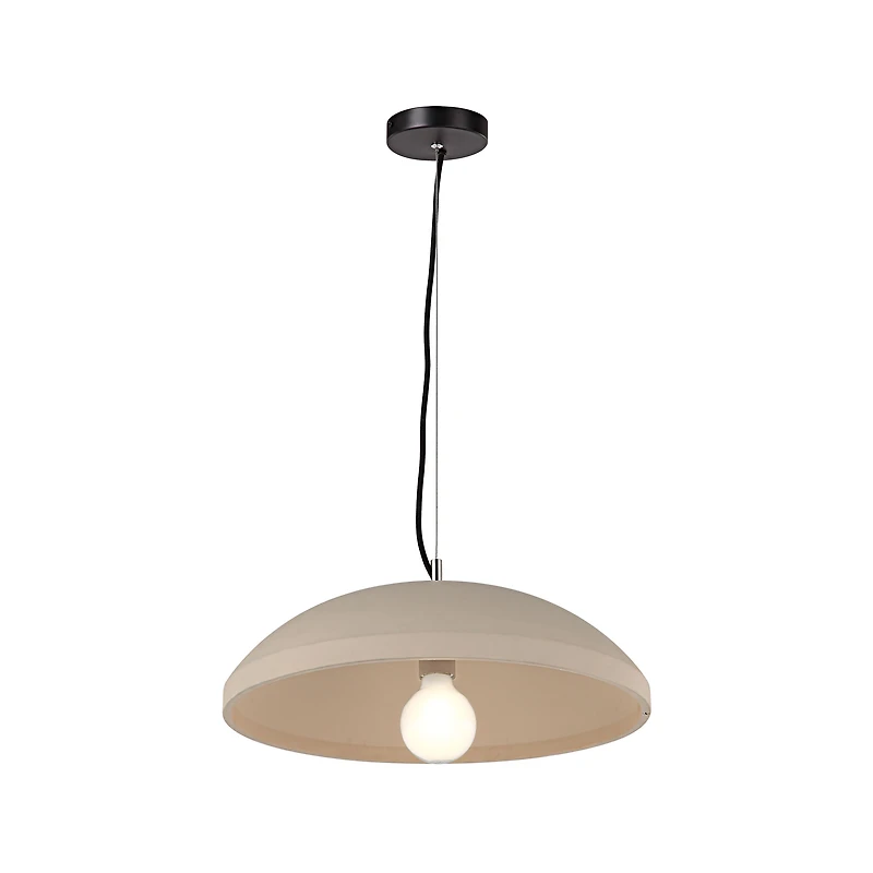 Scilla 18" Wide 1-Light Chandelier, Light Beige