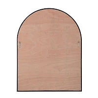 Cove 46" Tall Arch Rectangular Mirror, Matte Black