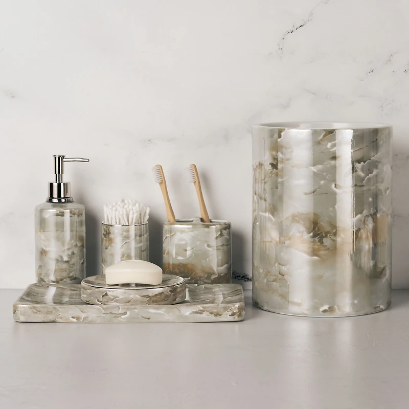 Ming Marble Tray - Green