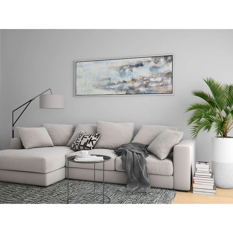 Subtle Transition Hand Painted Canvas
