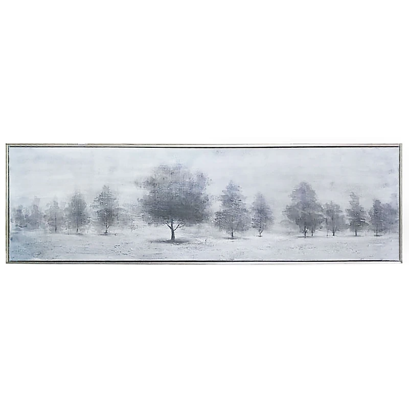 Trees at Dusk Hand Painted Canvas