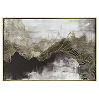 Toile encadrée « Golden path »