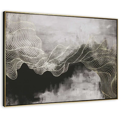 Toile encadrée « Golden path »