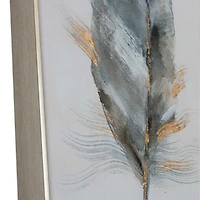 Ensemble de 2 toiles peintes à la main « Calamus »
